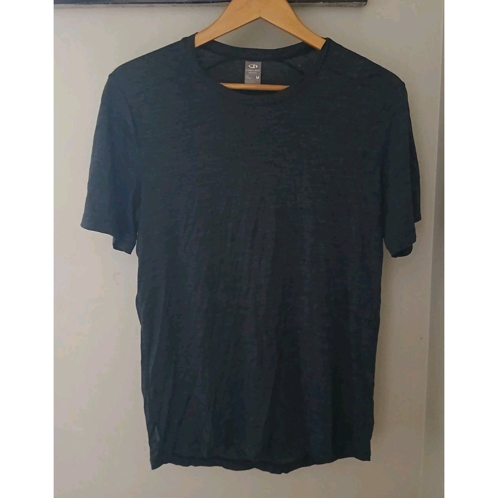 Icebreaker Merino Wool Cool Lite T-Shirt Size Medium Base Layer Hike Outdoors